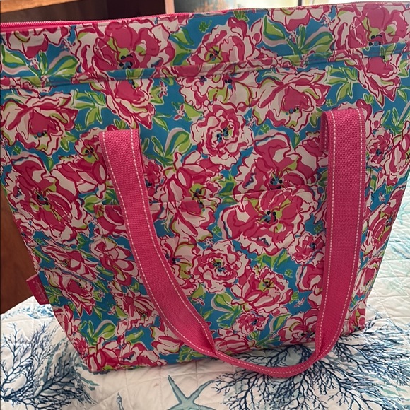 Lilly Pulitzer Insulated Cooler Beach Tote Bag Lucky Charms - Picture 7 of 7